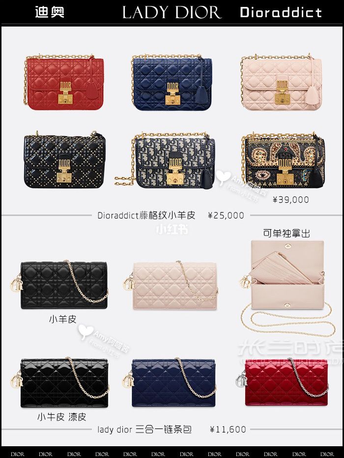 Dior迪奧經(jīng)典款包包 9張圖看完熱門(mén)系列Dior包_6