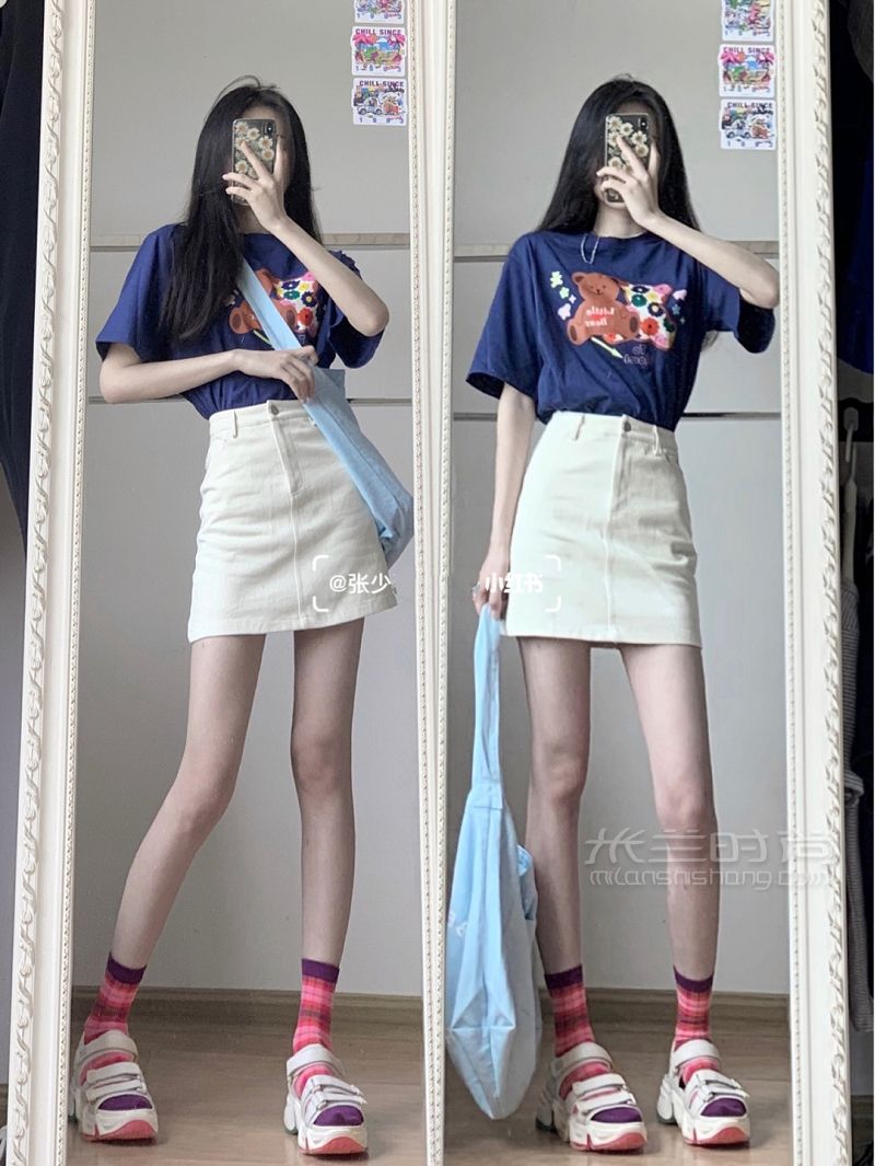 私藏短袖合集夏日甜酷girl4套穿搭 天美意怎么樣_7