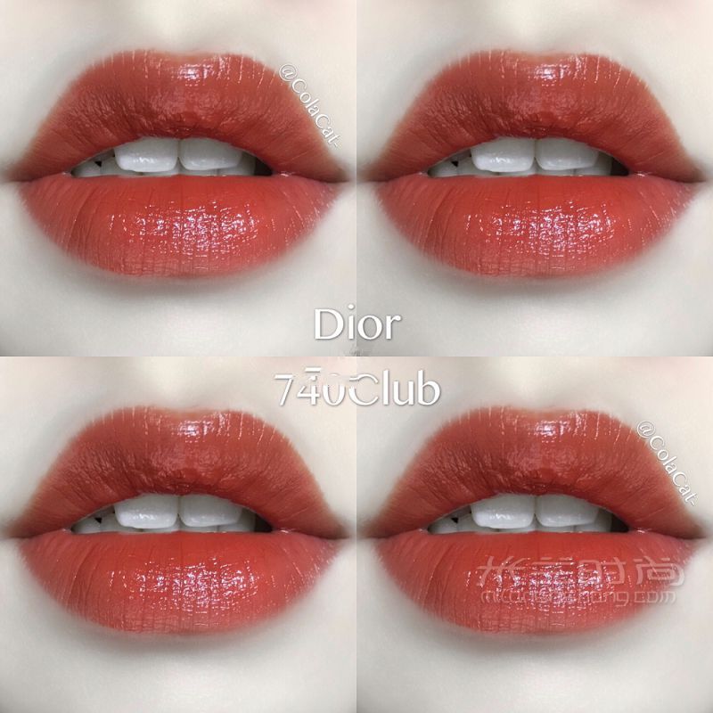 Dior740試色 歐萊雅619 阿瑪尼405 ysl416對(duì)比_2