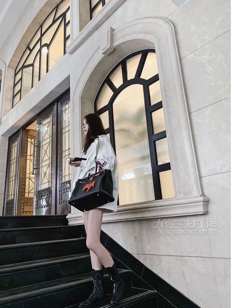 愛馬仕Hermes birkin黑金35 togo birkin_5