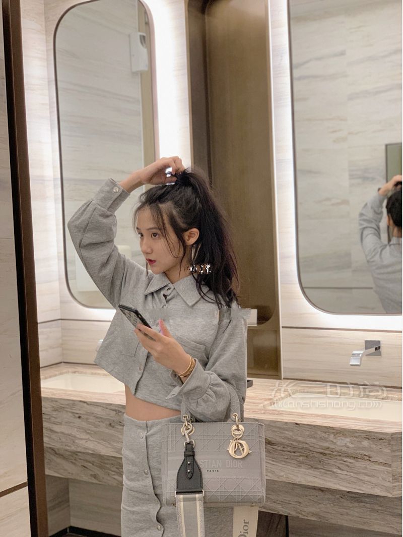 Dior2020灰色帆布戴妃包怎么樣？掉入大象灰陷阱_2