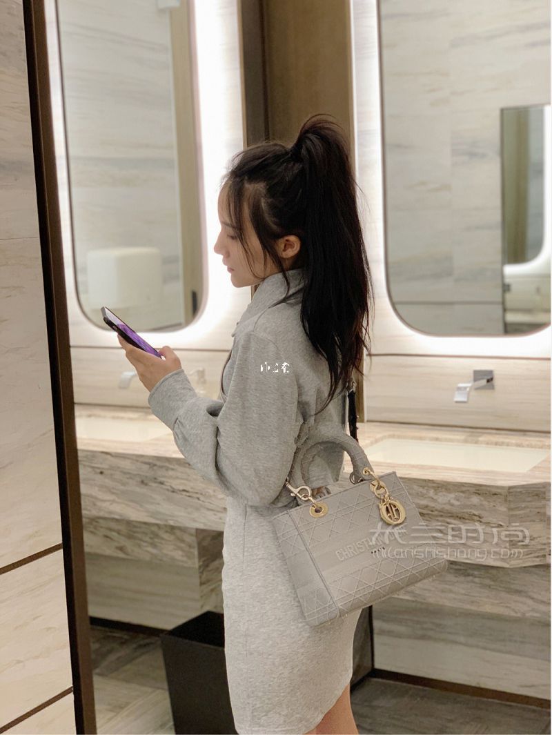 Dior2020灰色帆布戴妃包怎么樣？掉入大象灰陷阱_6