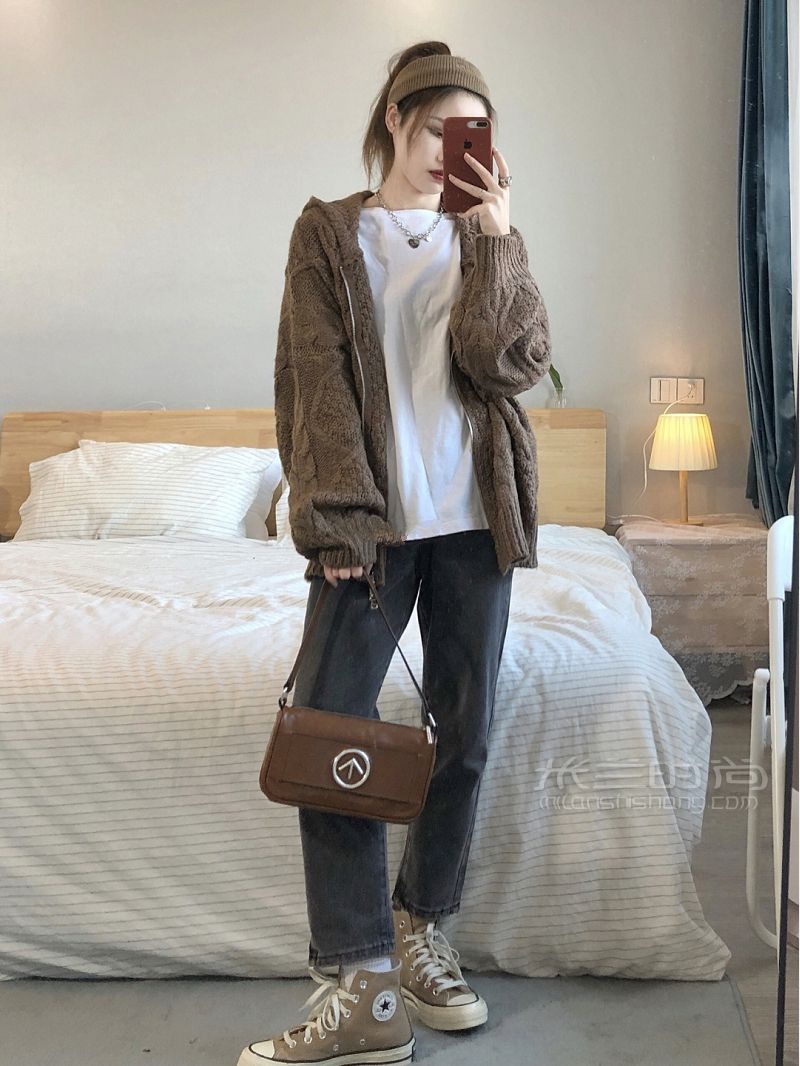 小個(gè)子女生秋冬毛衣穿搭 kvk怎么樣_3