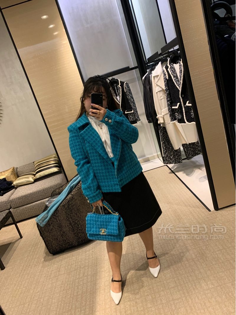香奈兒Chanel20春夏年新款衣服上身試衣間_1