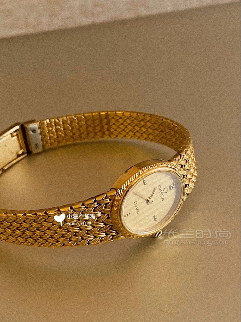 中古表omega復(fù)古小金表 浪琴怎么樣_2