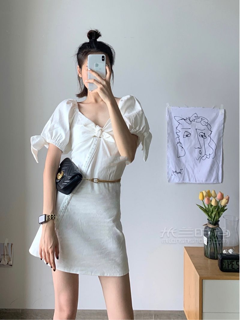 一周小白裙穿搭不重樣 SUSEN怎么樣_3