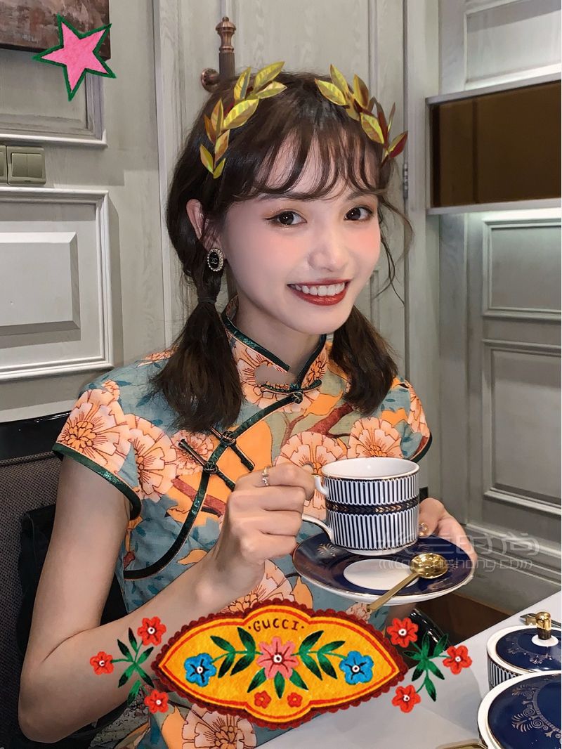 林小宅修圖照片app Gucci 女孩 首先！古馳怎么樣_1