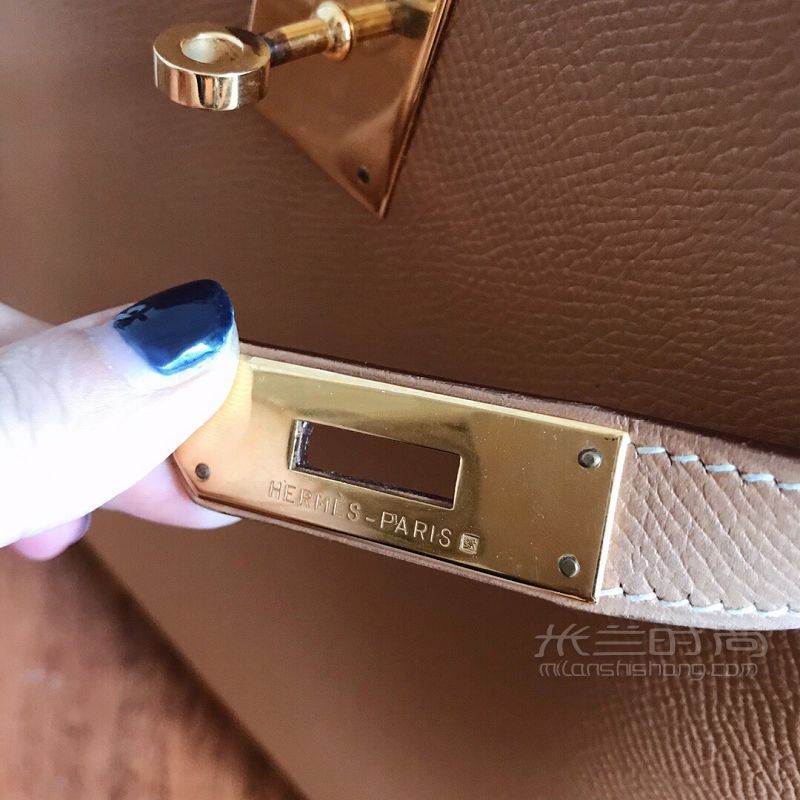 Hermes sport Kelly 金棕小號和大號對比_7