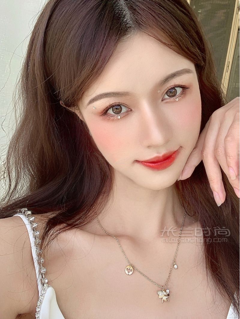 金晨水晶妝 嘗試一下仿妝點(diǎn)開有驚喜仿妝_8