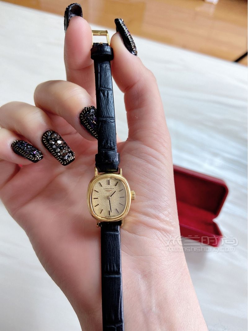 浪琴?gòu)?fù)古小金表中古女表vintage中古表_3