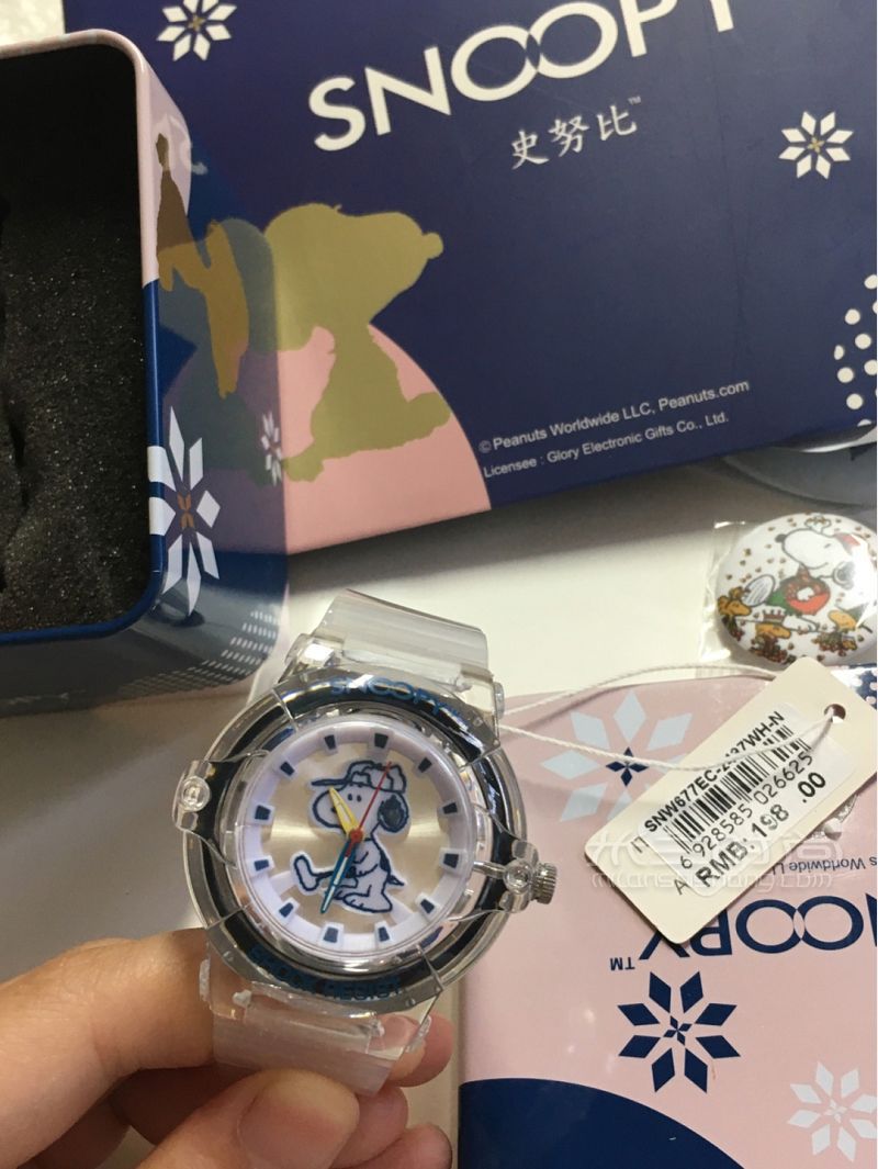 61元的snoopy手表真香！手表時(shí)尚_2