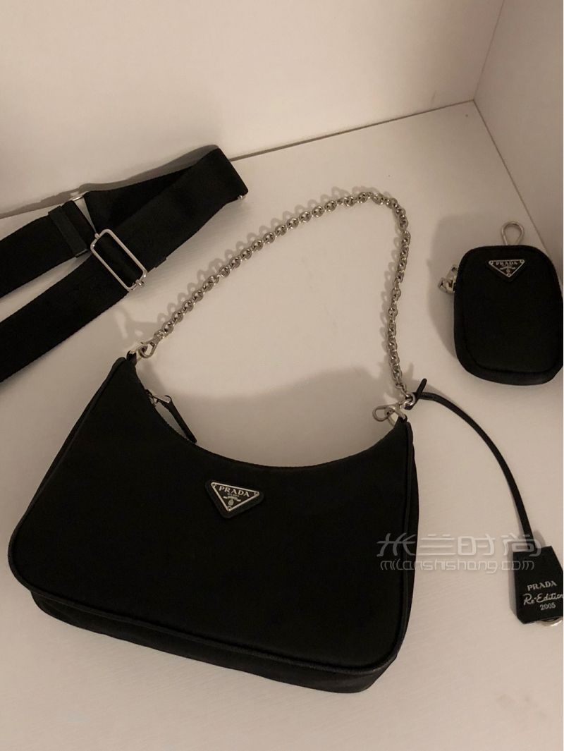 Prada hobo三合一鏈條包太香了！_4