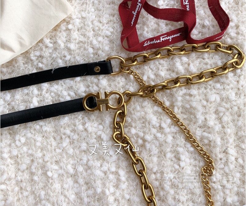 菲拉格慕腰鏈 ferragamo官網(wǎng)鏈條腰帶_5