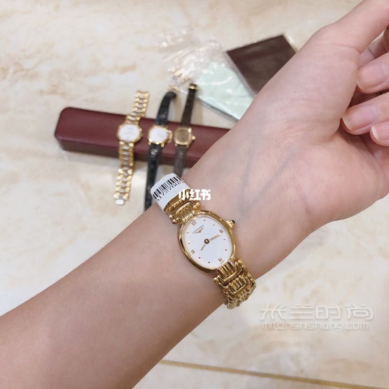 浪琴復(fù)古小金表 復(fù)古表帶 中古表配飾_2