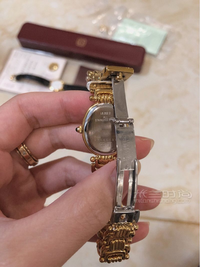 浪琴復(fù)古小金表 復(fù)古表帶 中古表配飾_5