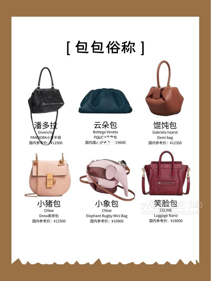 奢侈品大牌包包俗稱 流浪包 笑臉包 蛇頭包怎么稱呼？_2