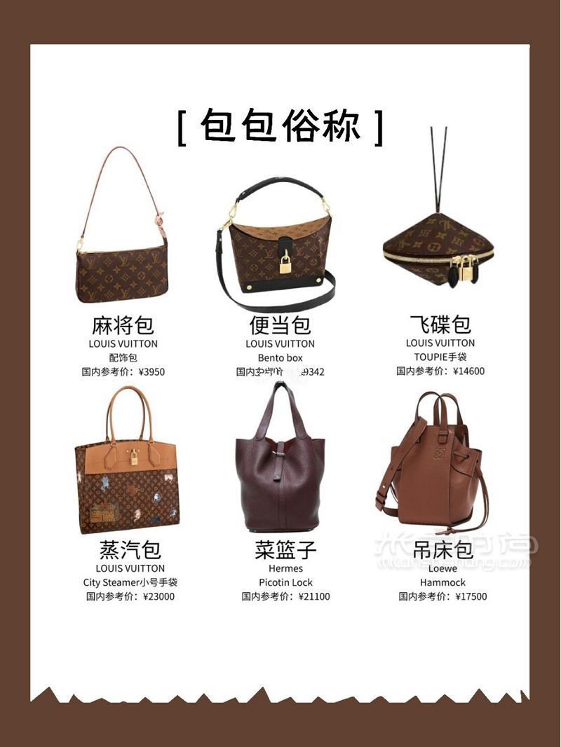 奢侈品大牌包包俗稱 流浪包 笑臉包 蛇頭包怎么稱呼？_6