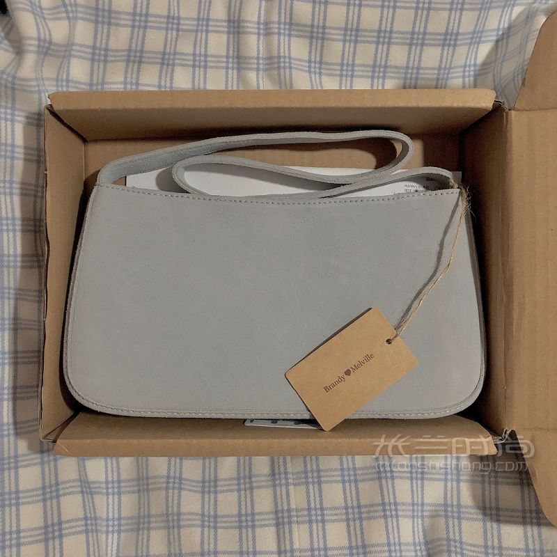 Brand Melville 新款奶油藍(lán)法棍包超溫柔 百搭bag_2