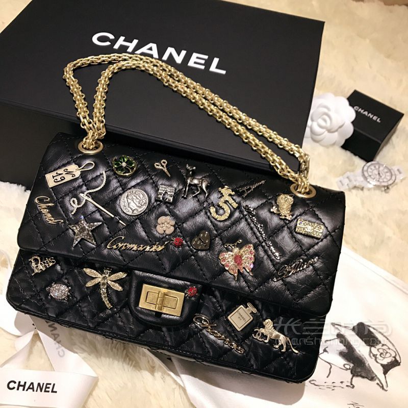 Chanel 香奈兒2.55限量款徽章包_6