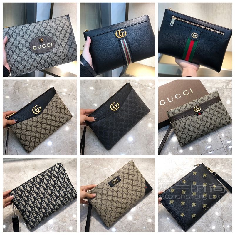 Gucci LV 20款男士手拿包推薦 防踩坑_1