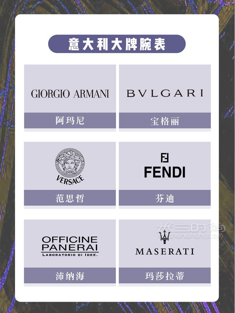 手表品牌大全 世界各國名表品牌匯總_5