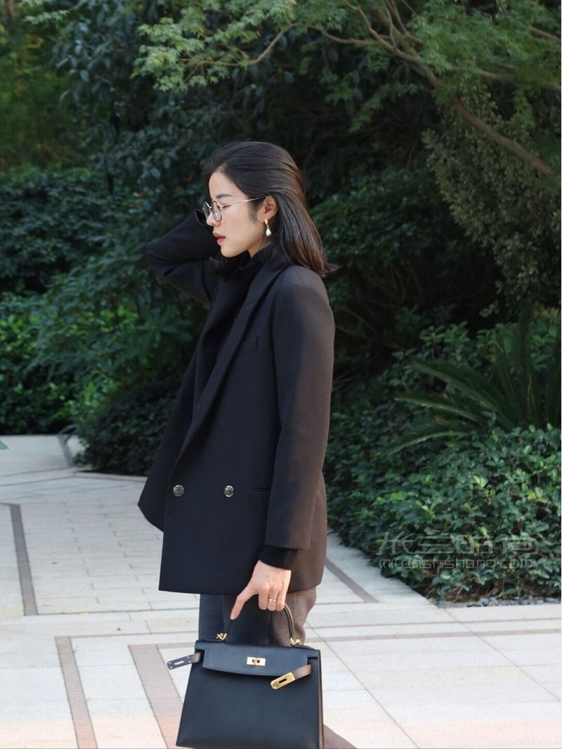 若愚職場(chǎng)穿搭 女人為什么要穿西裝？_8