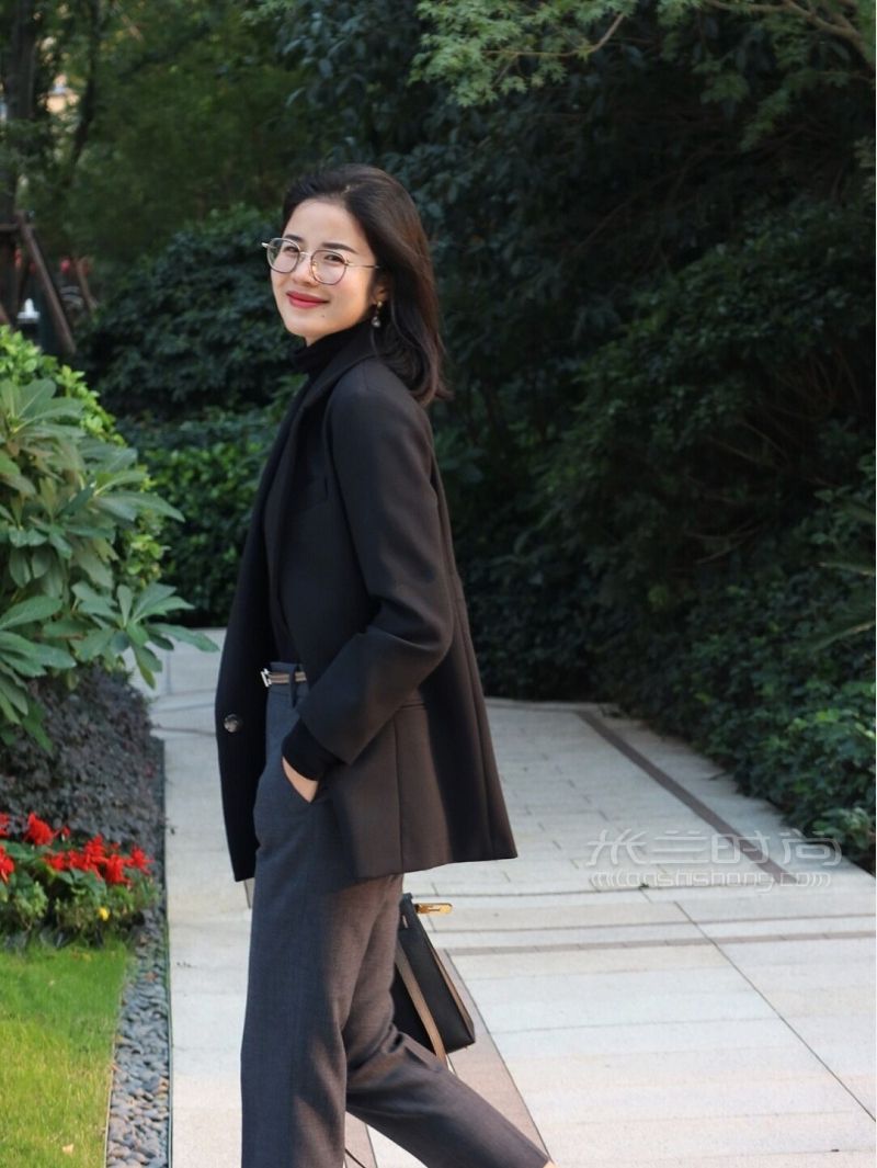若愚職場(chǎng)穿搭 女人為什么要穿西裝？_9