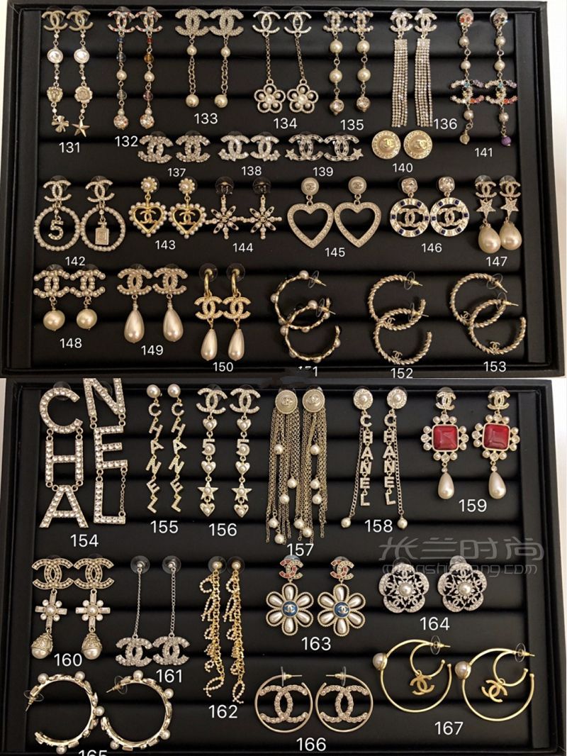 Chanel香奈兒耳釘耳環(huán)新款2020合集_3