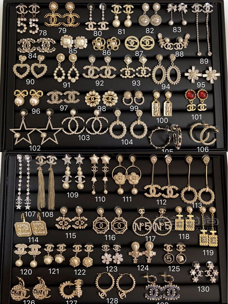 Chanel香奈兒耳釘耳環(huán)新款2020合集_2