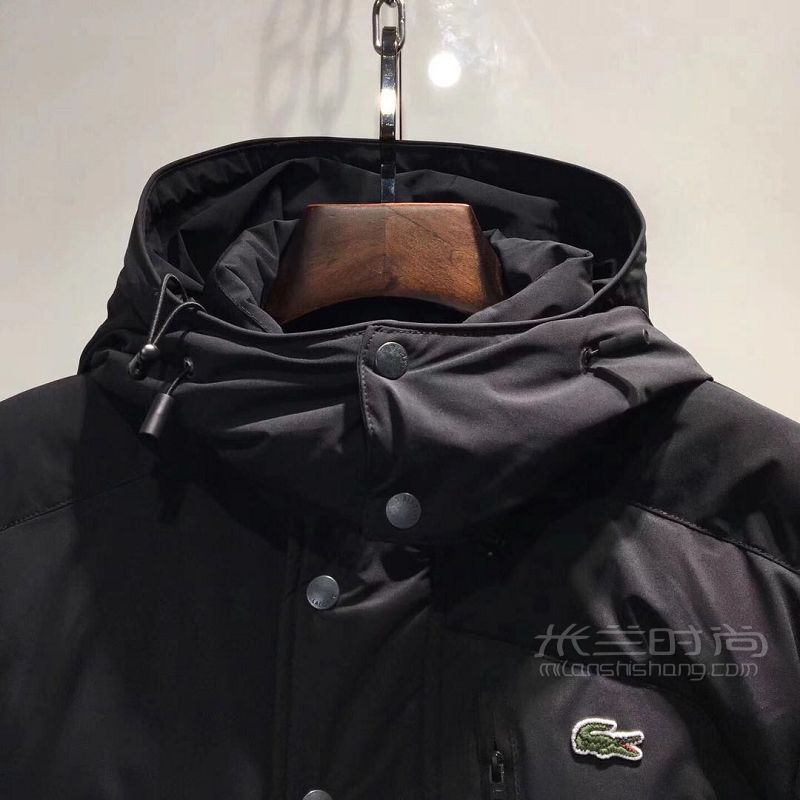 Lacoste 拉科斯特、法國著名鱷魚牌 秋冬新款連帽羽絨服LACOSTE-lacoste怎么_2