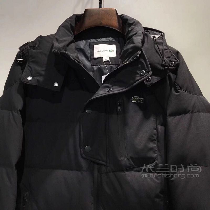 Lacoste 拉科斯特、法國著名鱷魚牌 秋冬新款連帽羽絨服LACOSTE-lacoste怎么_4