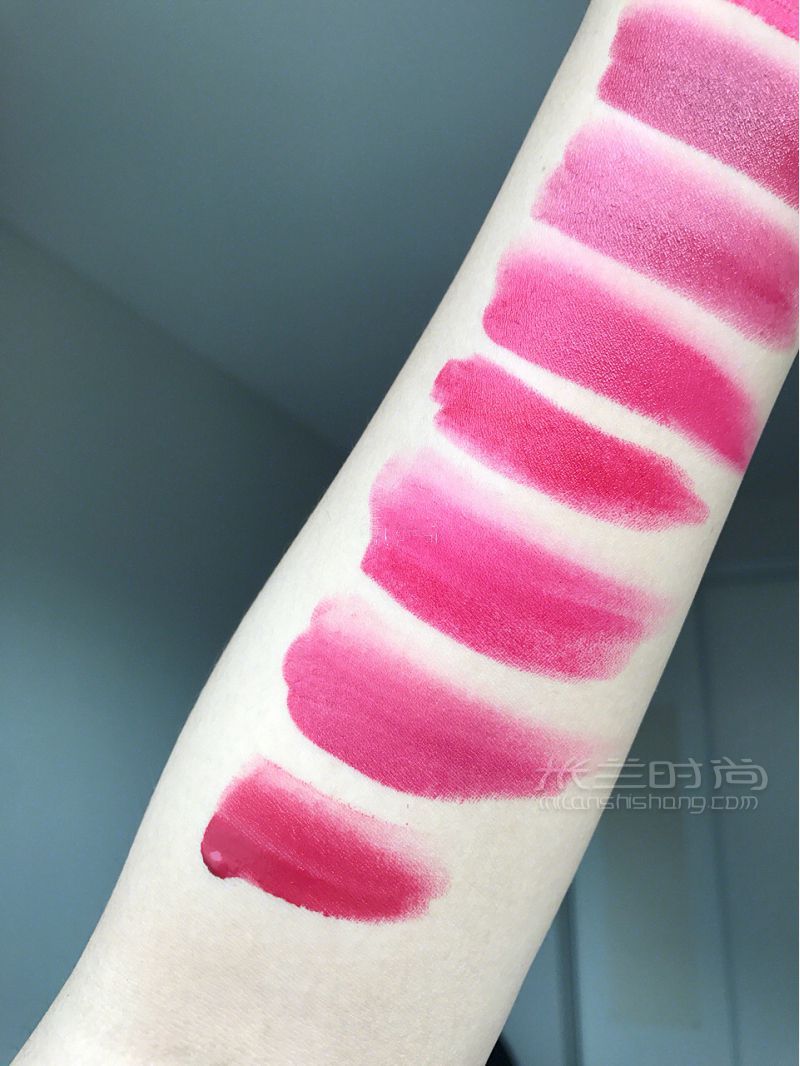 玫粉色口紅合集shuuemura 植村秀mpk376想你色對比_5