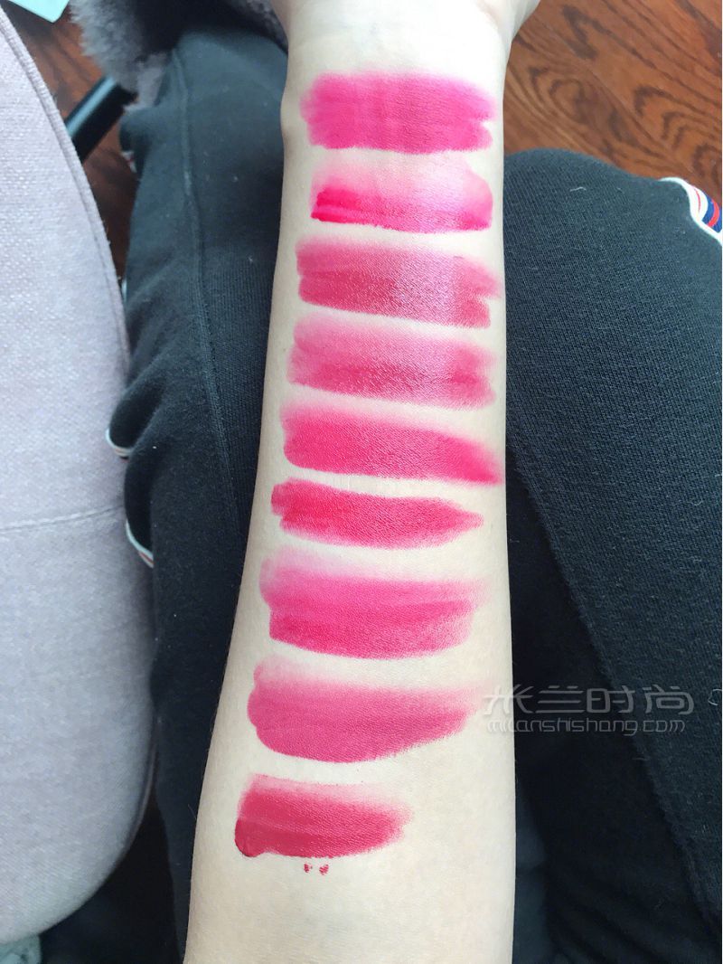 玫粉色口紅合集shuuemura 植村秀mpk376想你色對比_7