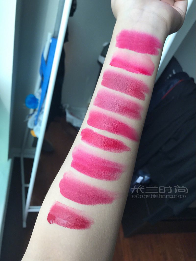玫粉色口紅合集shuuemura 植村秀mpk376想你色對比_6