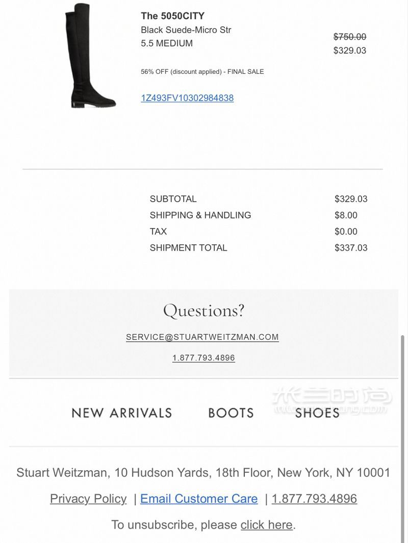 Stuart weitzman 美國官網(wǎng)攻略_3