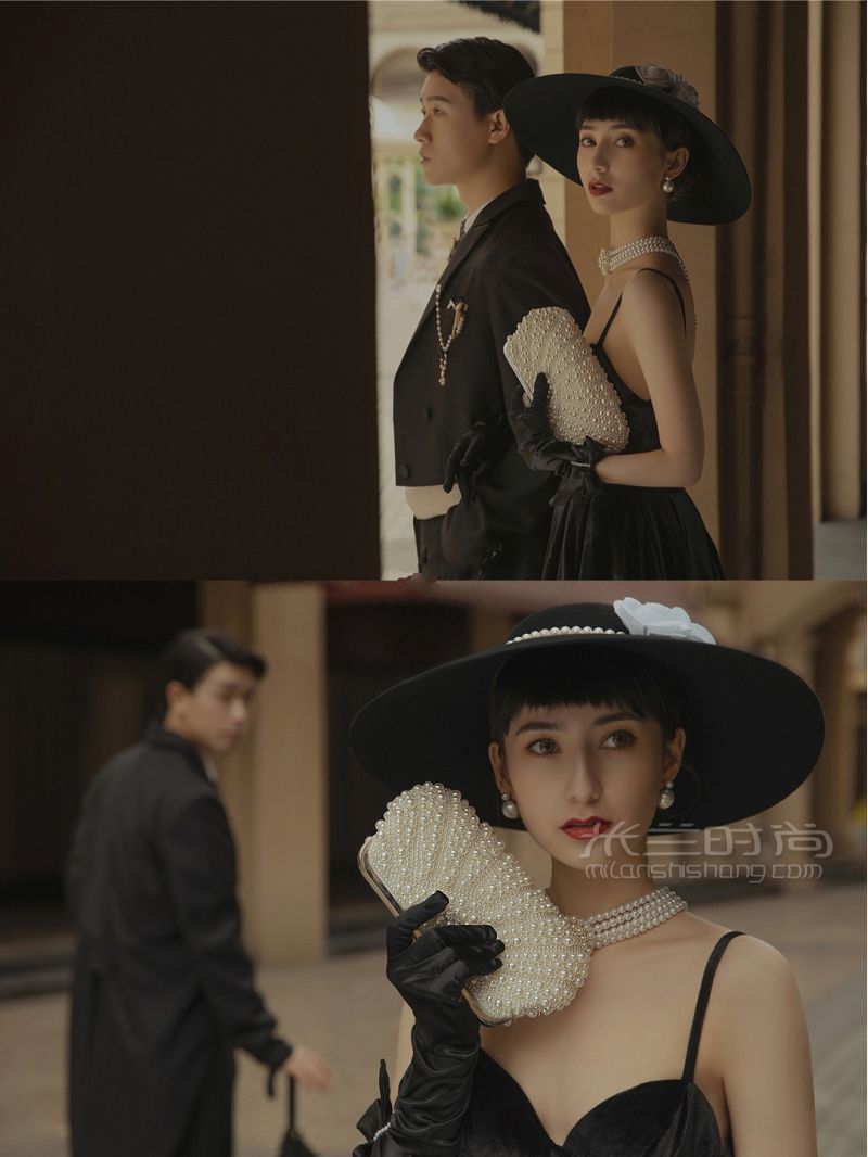 成都婚紗照我的復(fù)古婚紗照美的優(yōu)雅 曼蒂菲兒婚紗攝影_1