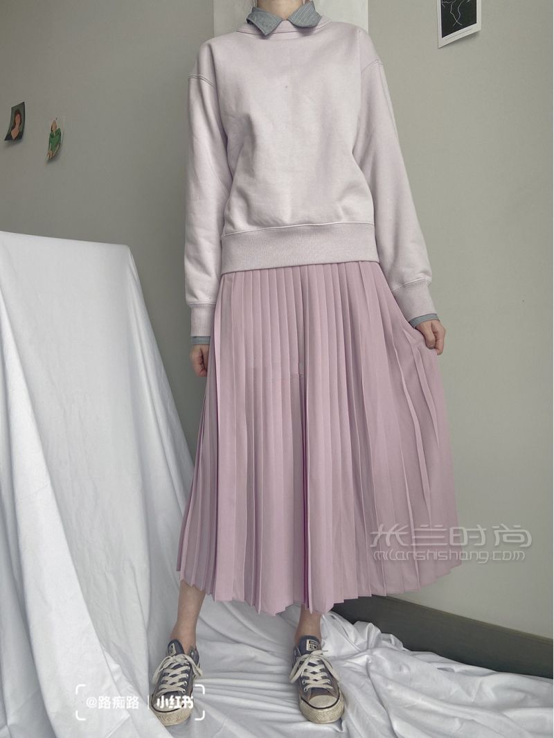優(yōu)衣庫20春夏新品 奶油色牛仔褲_4