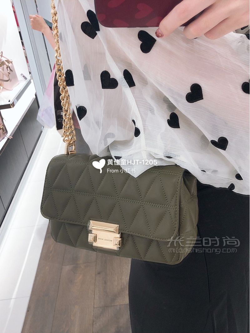 MK女包 牛油果綠 夏天的顏色超級(jí)好看_1