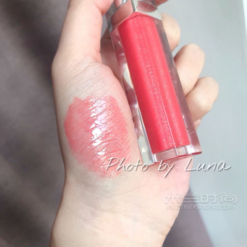 Dior癮誘唇釉643 金閃粉橘怕不是失落凡間的仙女_6