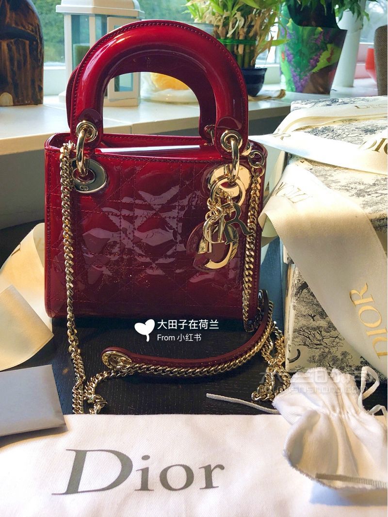 有了它再也不想買(mǎi)其他包 迷你lady dior香檳_6