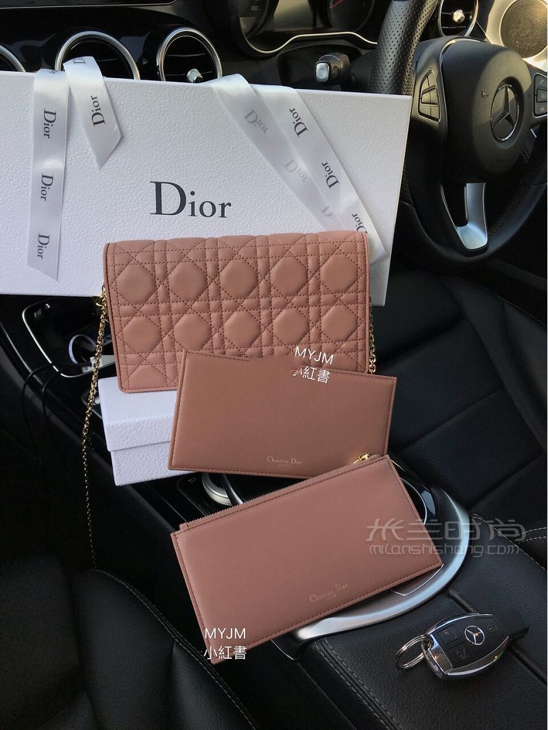 全球首發(fā)Dior豆沙玫瑰色系列包包_3