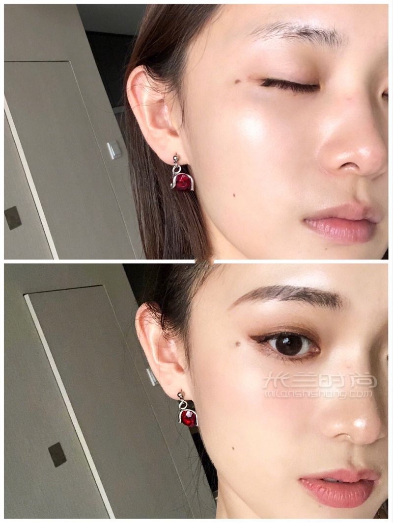 在臉上畫一幅水粉畫 初次見面請多關(guān)照 這個妝容給我的第一感覺就是初次見面_6