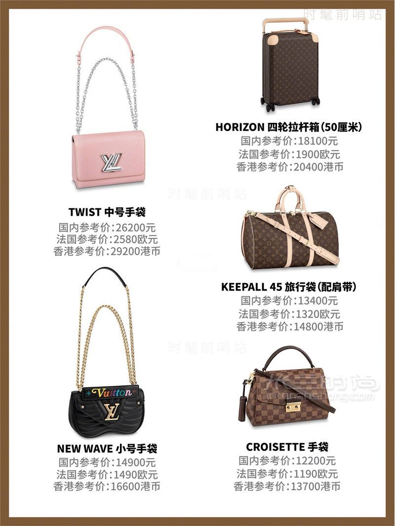 路易威登Louis Vuitton 最新LV包包價格總結(jié)_8