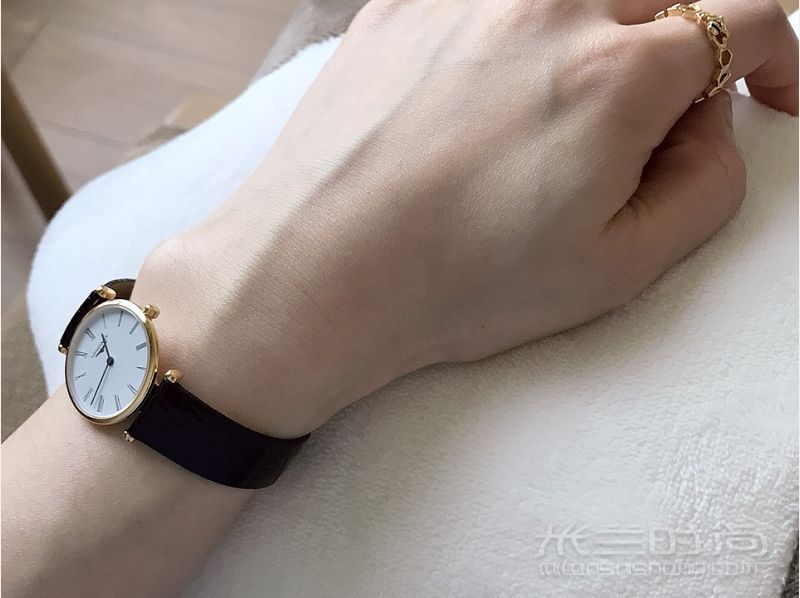 浪琴嘉嵐系列女表 特別的皮表帶_7