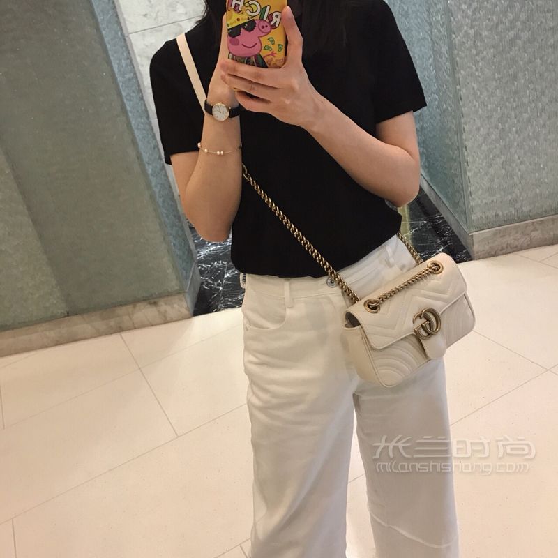 浪琴嘉嵐系列女表 特別的皮表帶_3