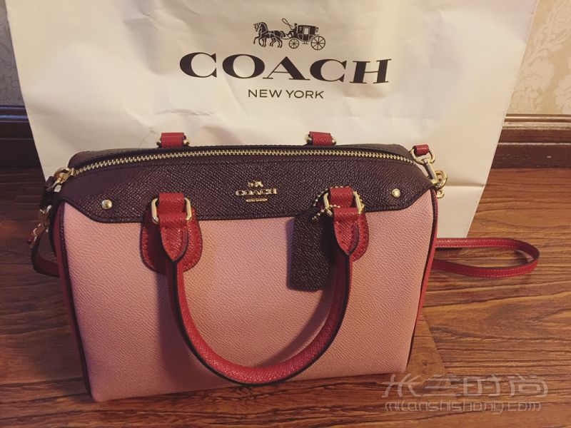 coach 波士頓撞色包_1