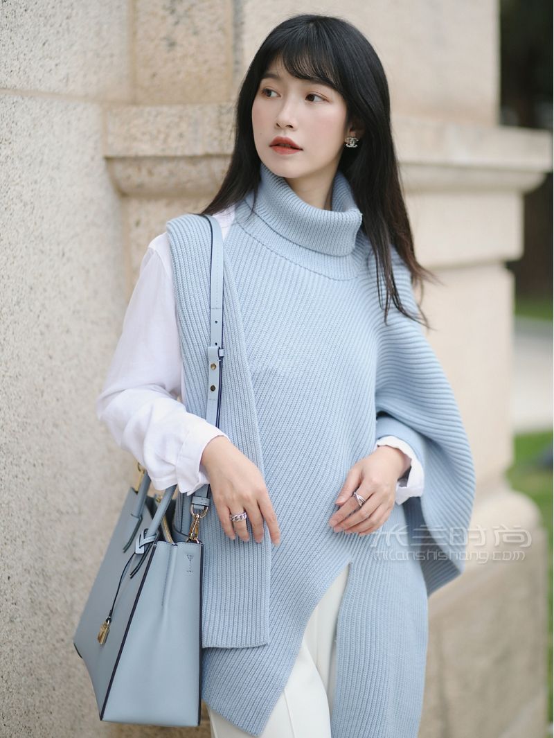 通勤百搭MK女包 老師上班穿搭_1