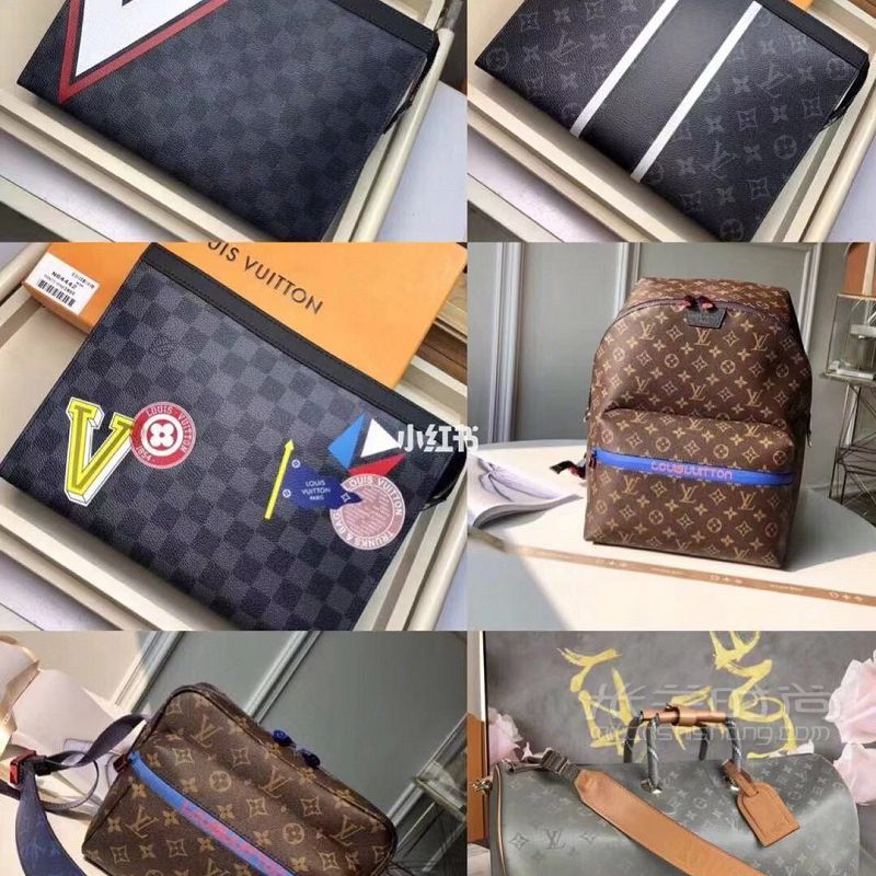 Lv新款女包男包雙肩包書包手拿包錢包_2
