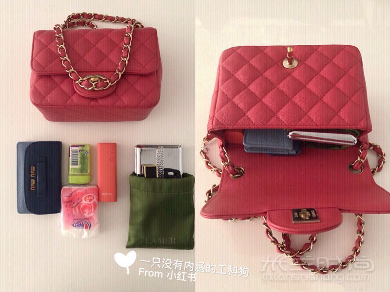 chanel 入門(mén)款CF2.55方胖子評(píng)測(cè) 附上身對(duì)比圖_3