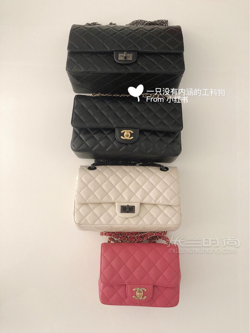 chanel 入門(mén)款CF2.55方胖子評(píng)測(cè) 附上身對(duì)比圖_2